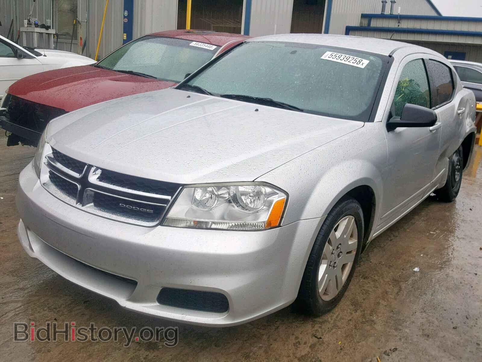 2012 DODGE AVENGER - VIN: 1C3CDZAB7CN133923 - Фото 2