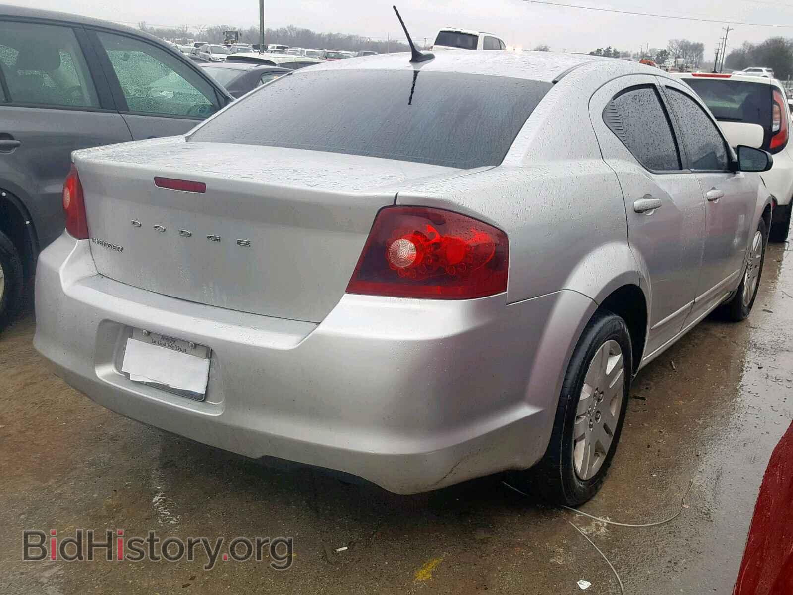 2012 DODGE AVENGER - VIN: 1C3CDZAB7CN133923 - Фото 4