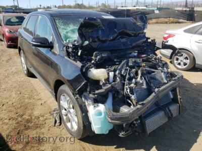 2021 Ford EDGE Edge Titan, черный — VIN 2FMPK4K98MBA27040, Copart