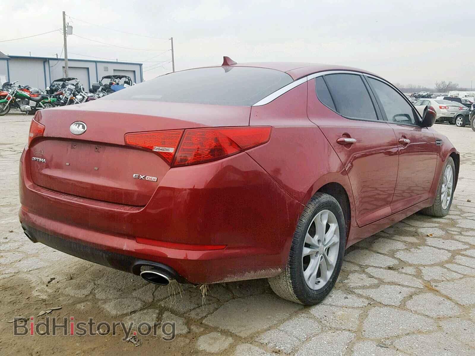 2013 KIA OPTIMA - VIN: 5XXGN4A75DG166926 - Фото 4