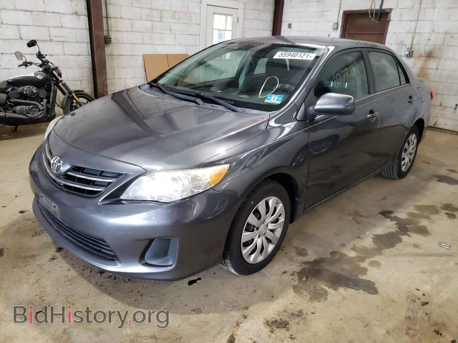 2013 TOYOTA COROLLA - VIN: 2T1BU4EE0DC962710 - Фото 2
