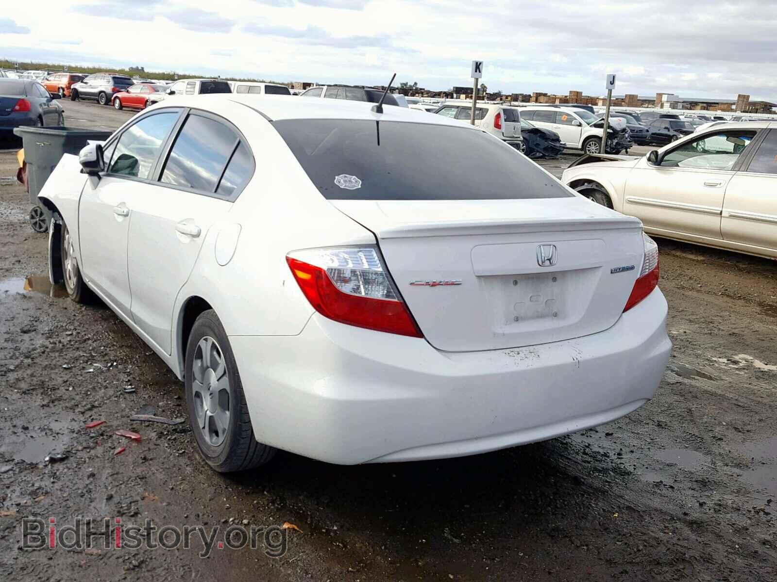 2012 HONDA CIVIC - VIN: JHMFB4F33CS008730 - Photo 3
