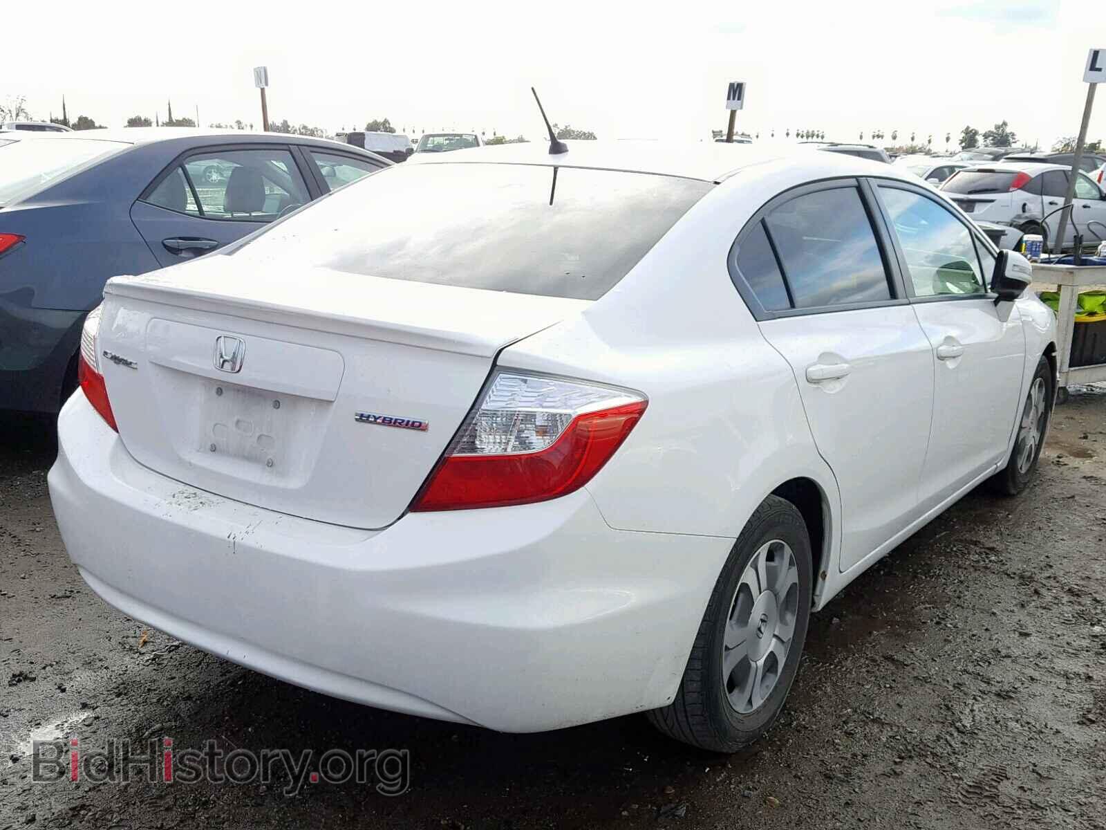 2012 HONDA CIVIC - VIN: JHMFB4F33CS008730 - Photo 4