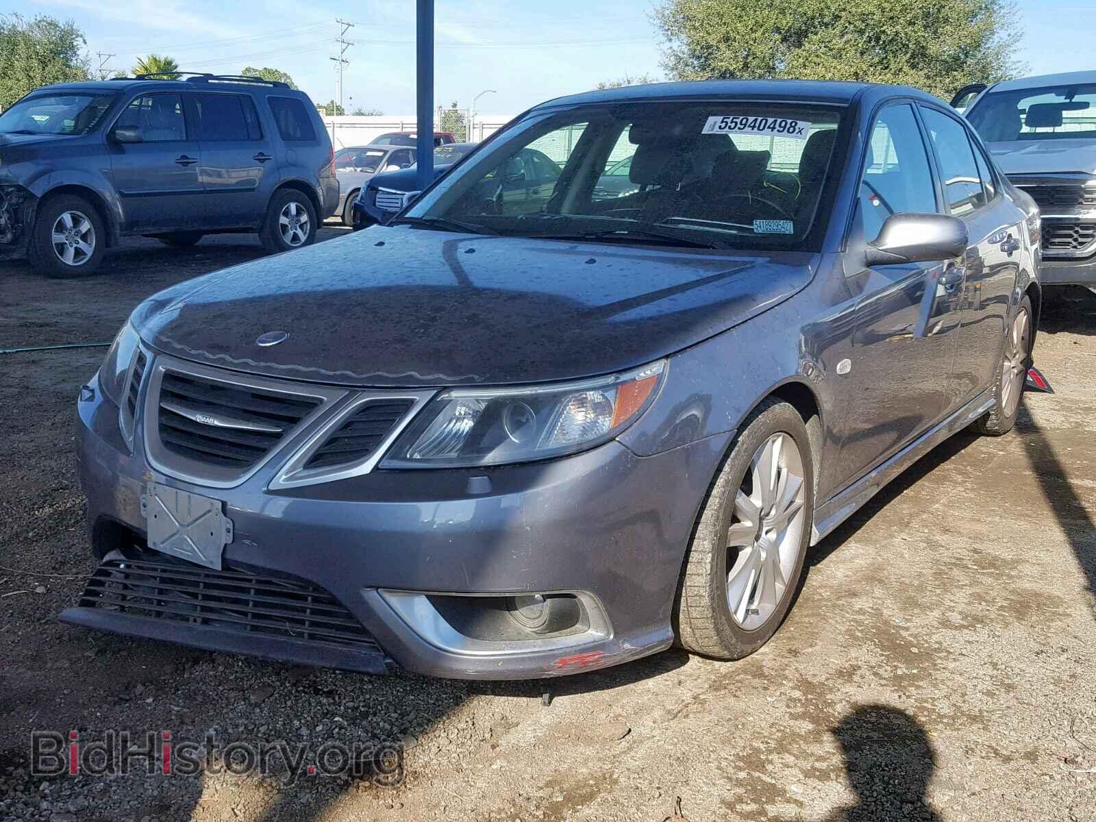 2008 SAAB 9 3 - VIN: YS3FH41U481127411 - Фото 2