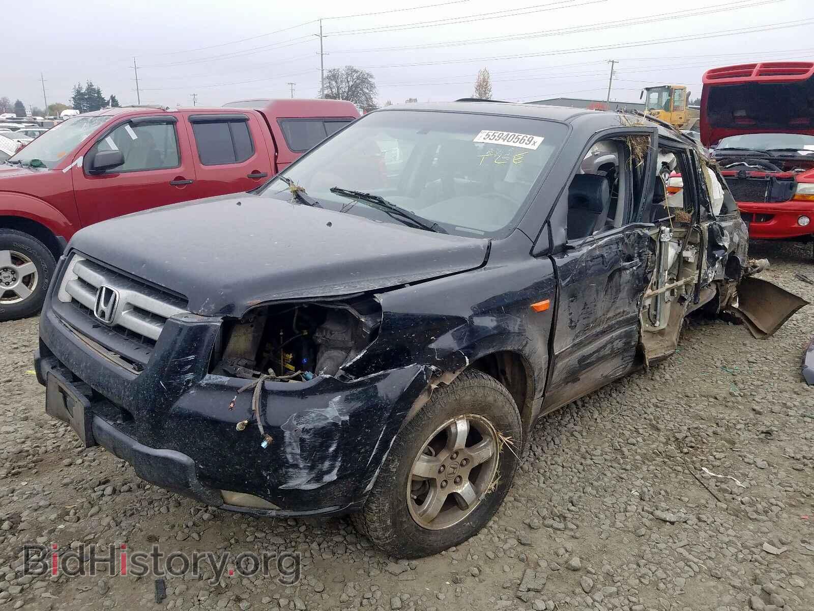 2008 HONDA PILOT - VIN: 5FNYF18538B044692 - Фото 2