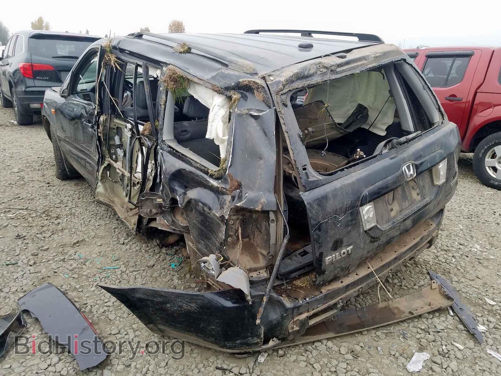 2008 HONDA PILOT - VIN: 5FNYF18538B044692 - Фото 3