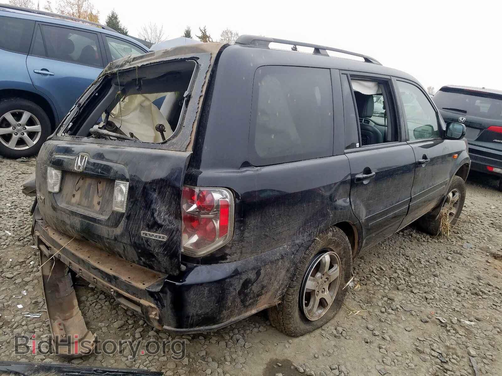 2008 HONDA PILOT - VIN: 5FNYF18538B044692 - Фото 4