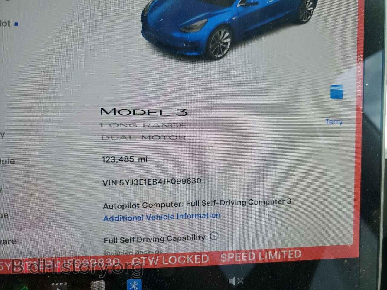 2018 TESLA MODEL 3 - VIN: 5YJ3E1EB4JF099830 - Фото 9