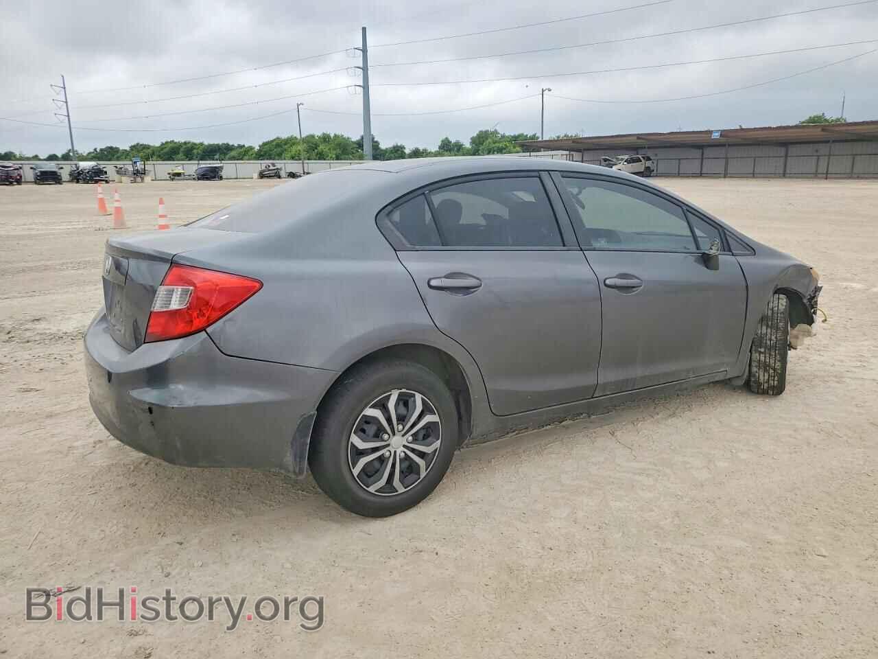 2012 HONDA CIVIC - VIN: 19XFB2E56CE053429 - Фото 3
