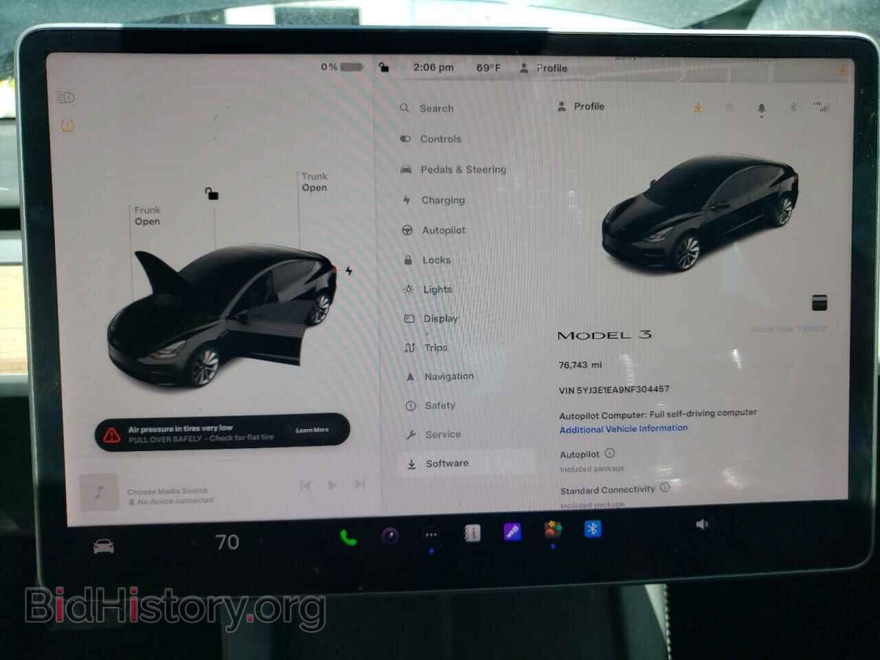 2022 TESLA MODEL 3 - VIN: 5YJ3E1EA9NF304457 - Photo 9