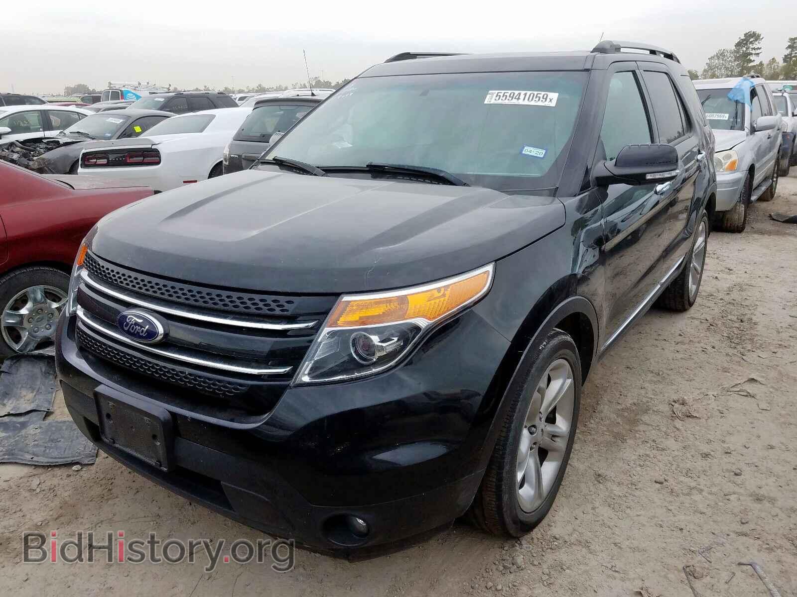 2014 FORD EXPLORER L - VIN: 1FM5K7F86EGC37155 - Photo 2