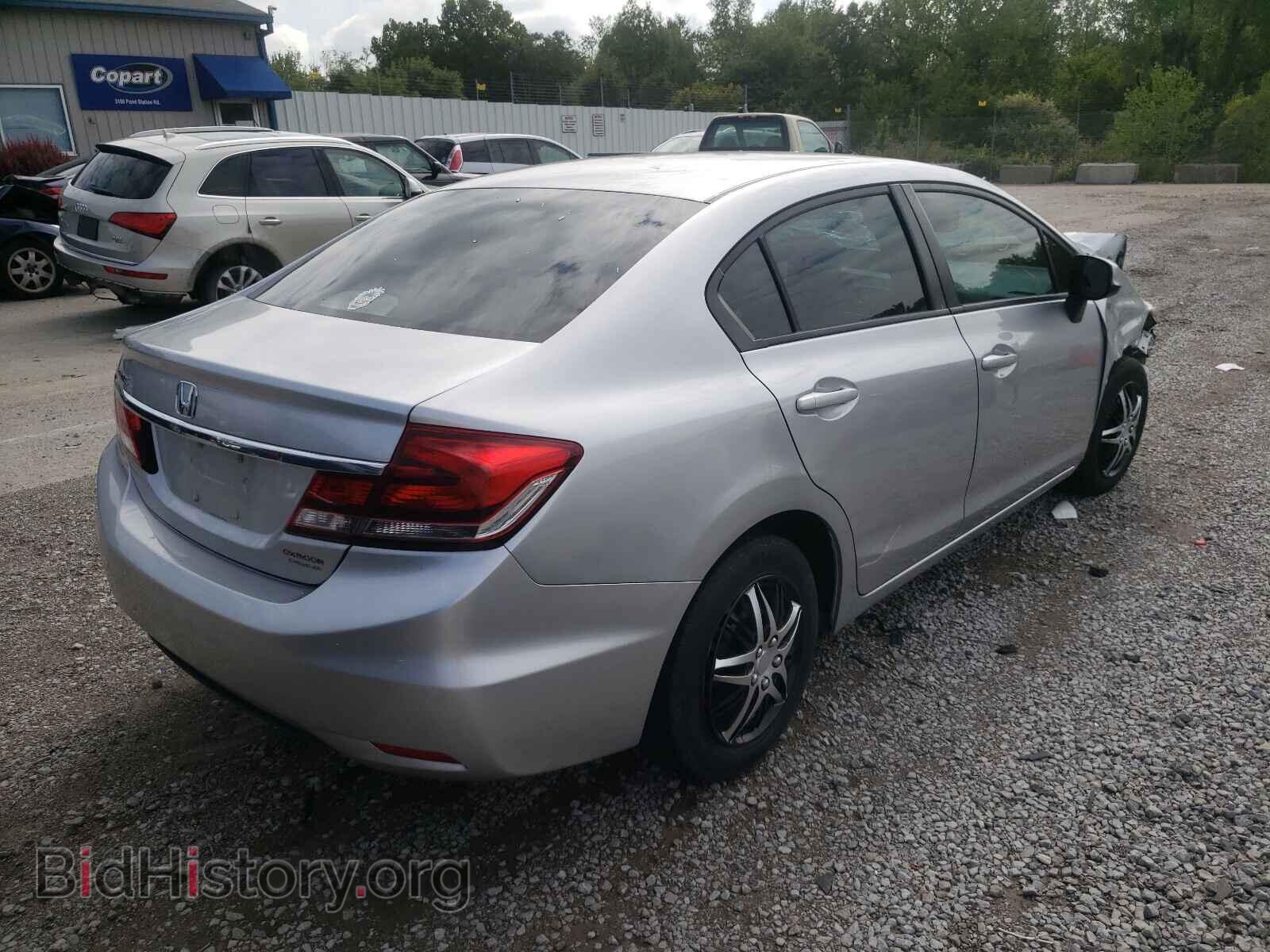 2013 HONDA CIVIC - VIN: 19XFB2F50DE027666 - Фото 4