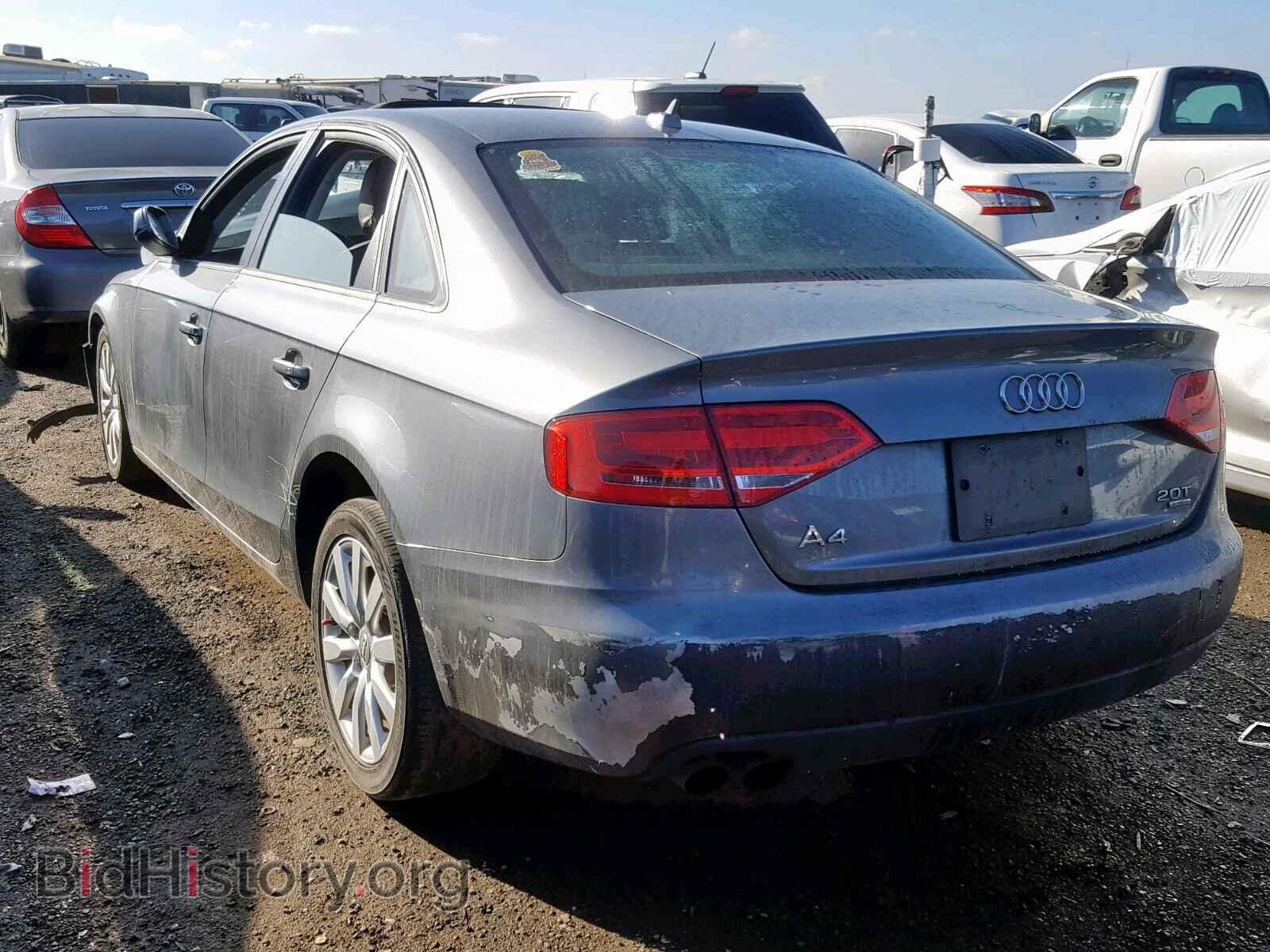 2012 AUDI A4 - VIN: WAUBFAFL5CA114683 - Фото 3