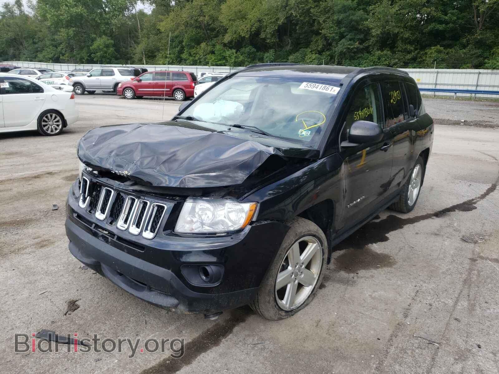 2012 JEEP COMPASS - VIN: 1C4NJDCB2CD599309 - Фото 2