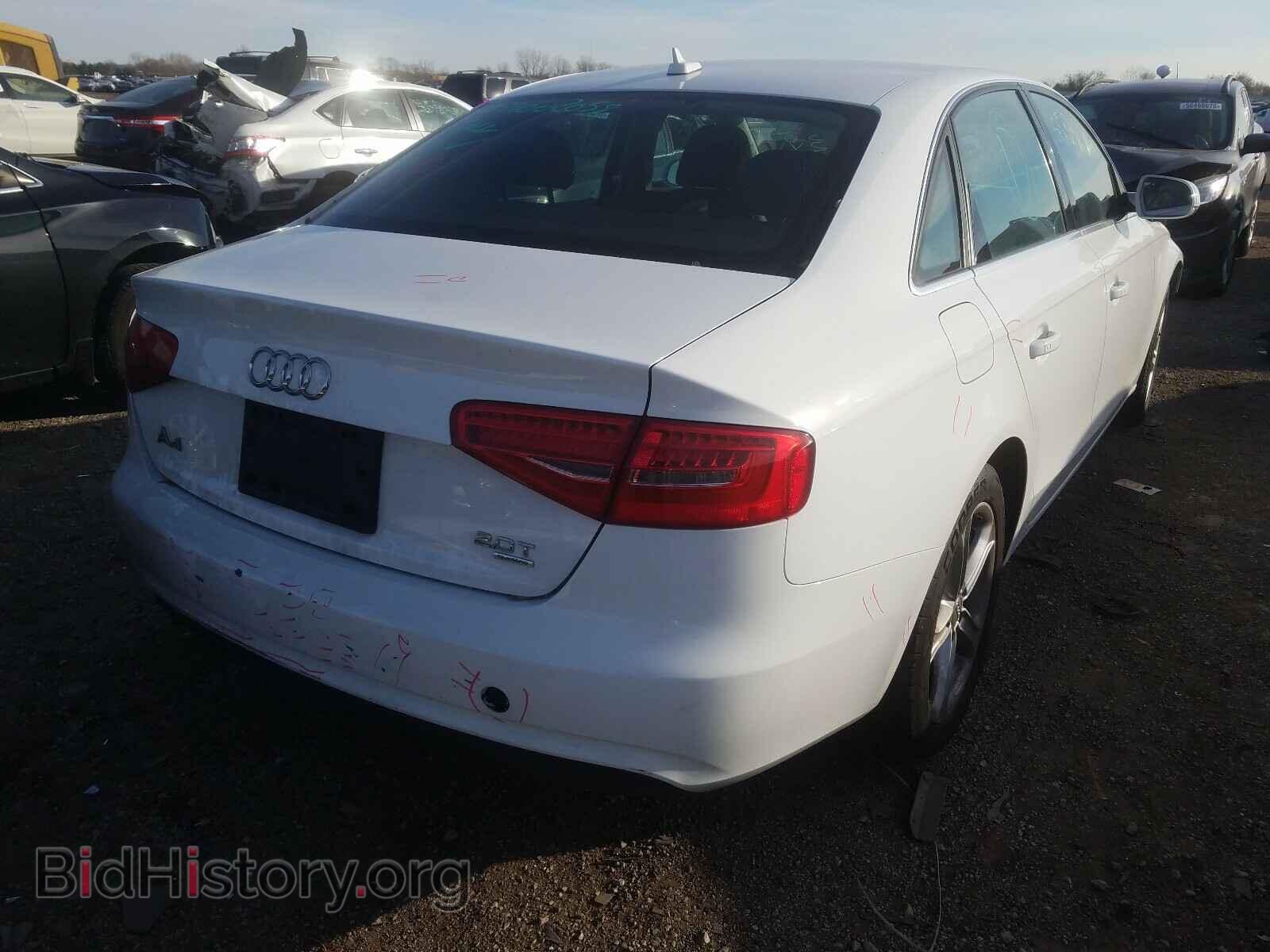 2013 AUDI A4 - VIN: WAUBFAFL5DN012729 - Фото 4