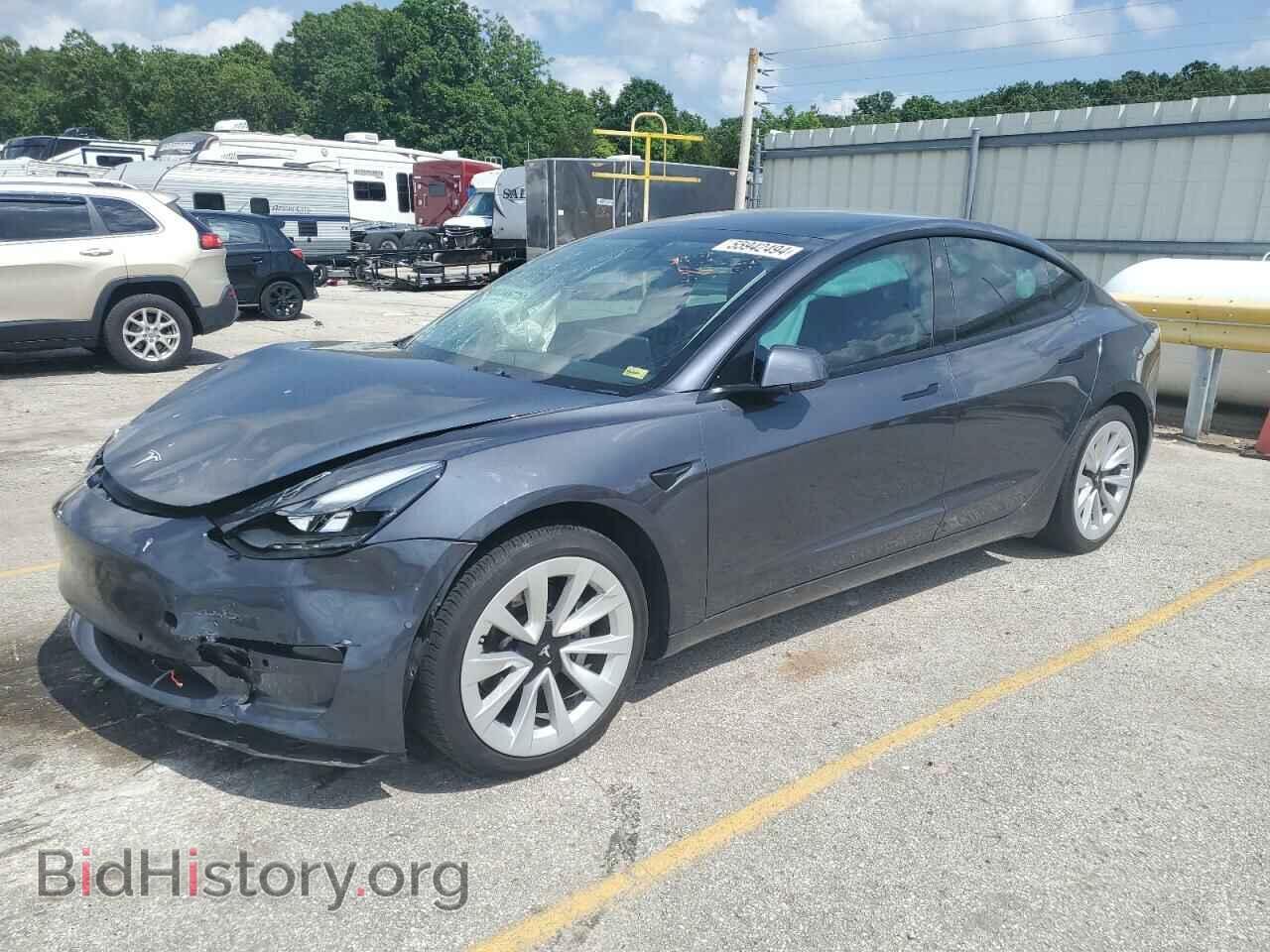 Photo 5YJ3E1EA2MF090667 - TESLA MODEL 3 2021