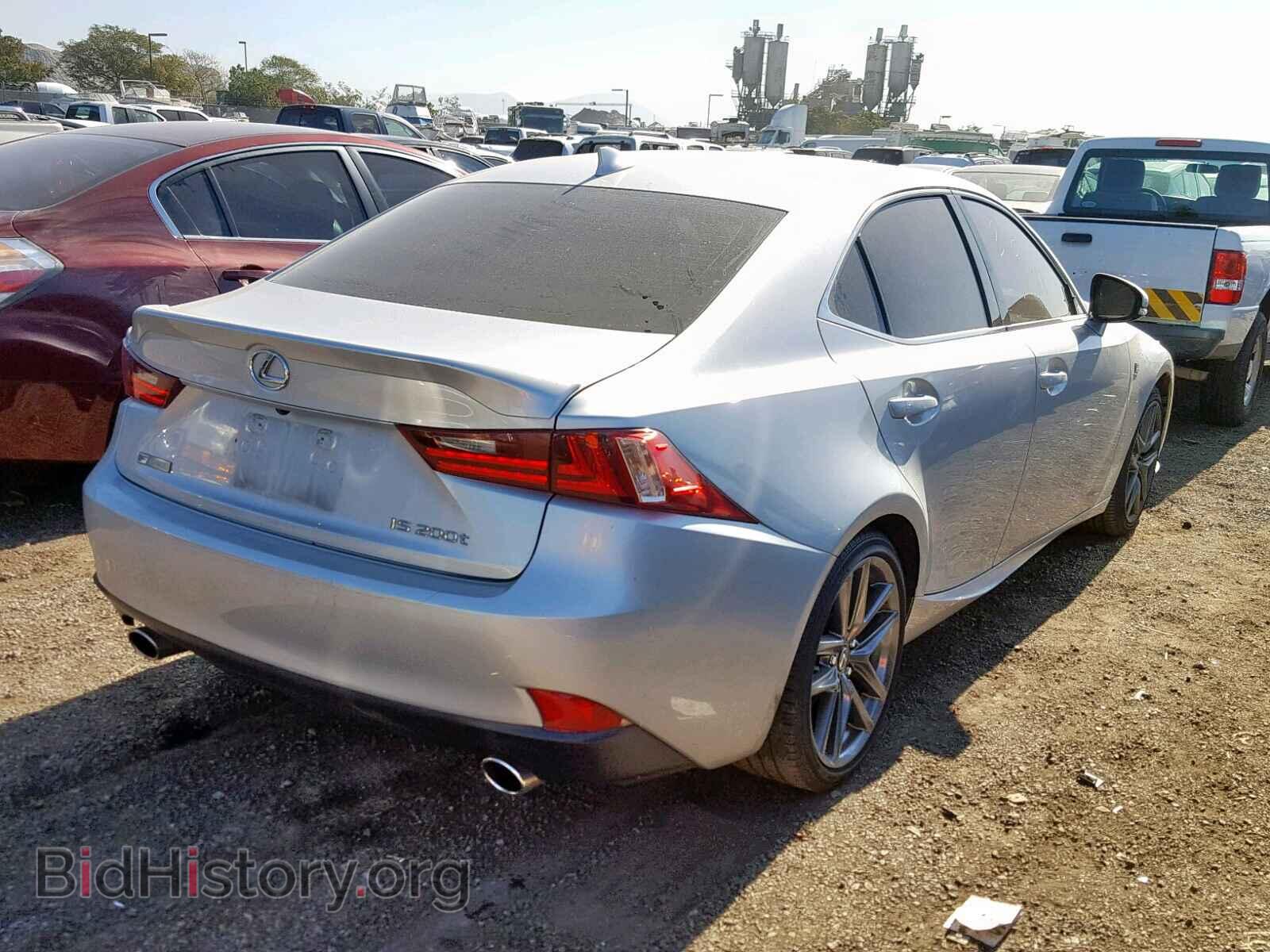 2016 LEXUS IS - VIN: JTHBA1D22G5005977 - Фото 4