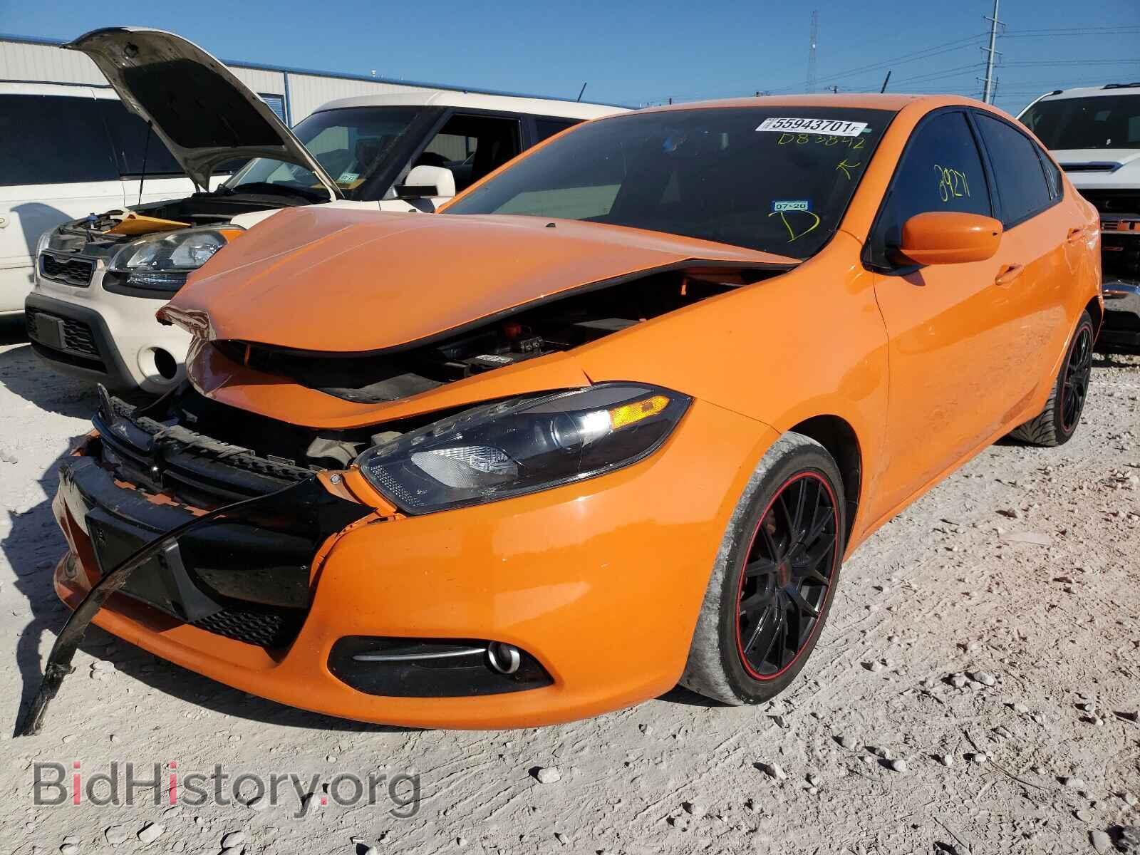2014 DODGE DART - VIN: 1C3CDFBB0ED830842 - Фото 2