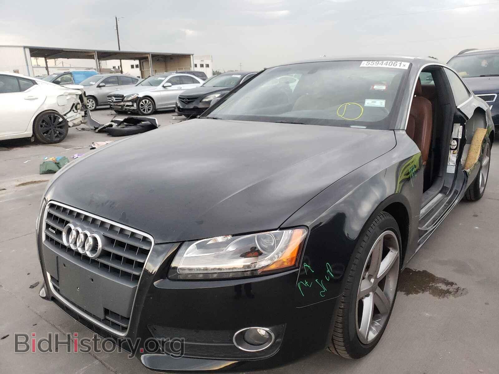 2010 AUDI A5 - VIN: WAULFAFR7AA007267 - Фото 2