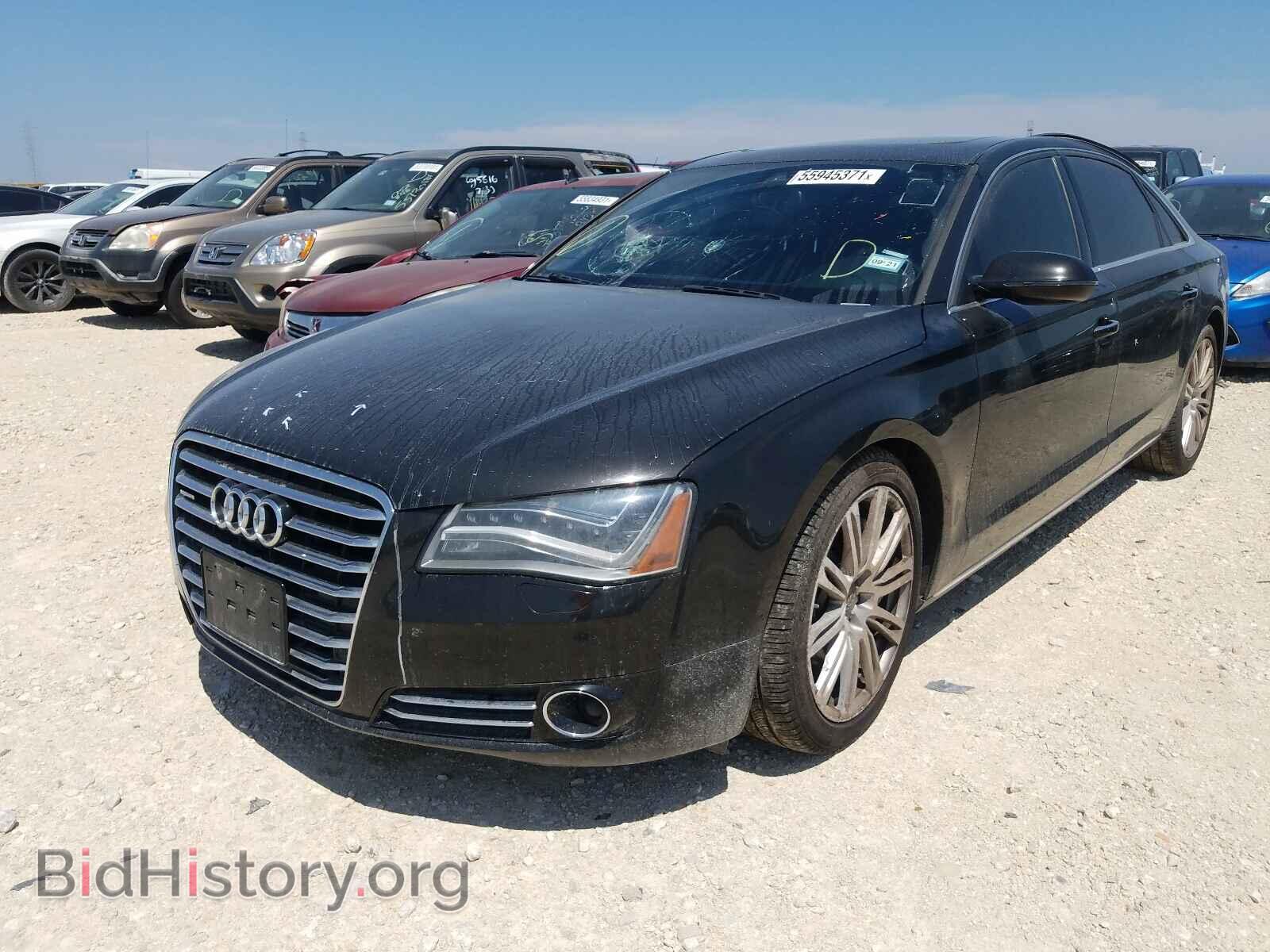 2011 AUDI A8 - VIN: WAURVAFD6BN005764 - Фото 2