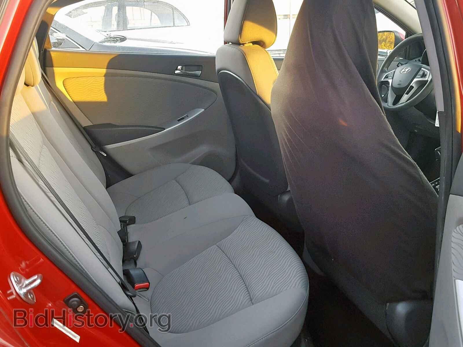 2012 HYUNDAI ACCENT - VIN: KMHCU4AE2CU181906 - Фото 6