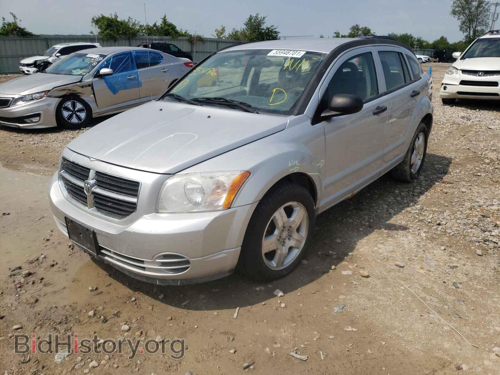2007 DODGE CALIBER - VIN: 1B3HB48B17D354186 - Фото 2