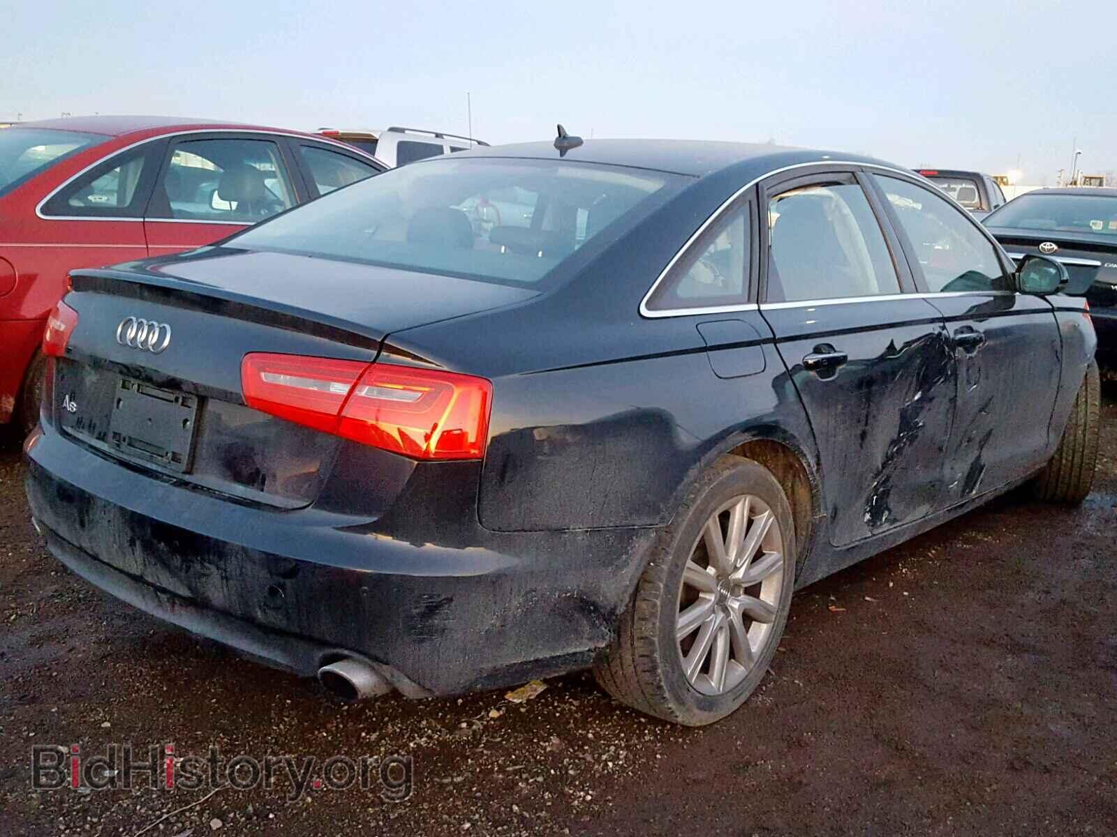 2014 AUDI A6 - VIN: WAUGFAFC8EN058904 - Фото 4