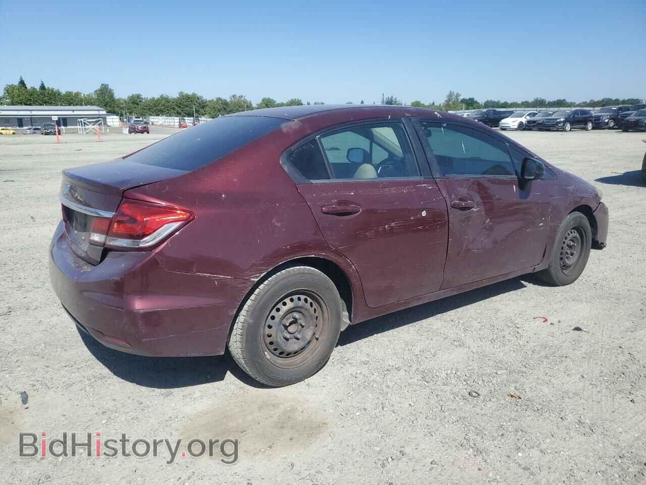 2013 HONDA CIVIC - VIN: 19XFB2F53DE267178 - Фото 3