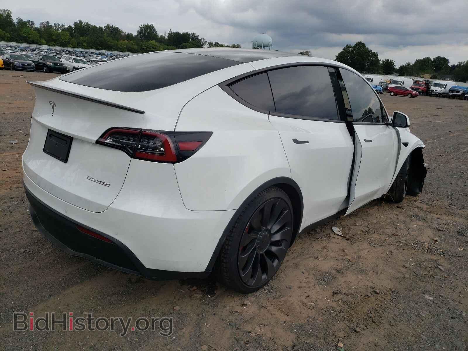 2020 TESLA MODEL Y - VIN: 5YJYGDEF5LF003520 - Фото 4