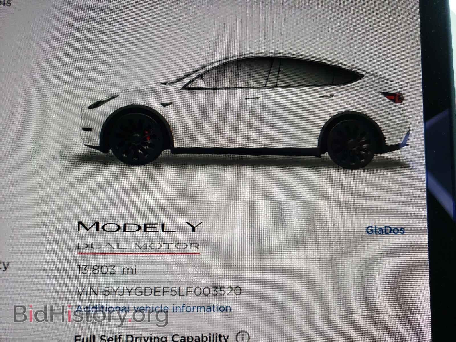2020 TESLA MODEL Y - VIN: 5YJYGDEF5LF003520 - Фото 8