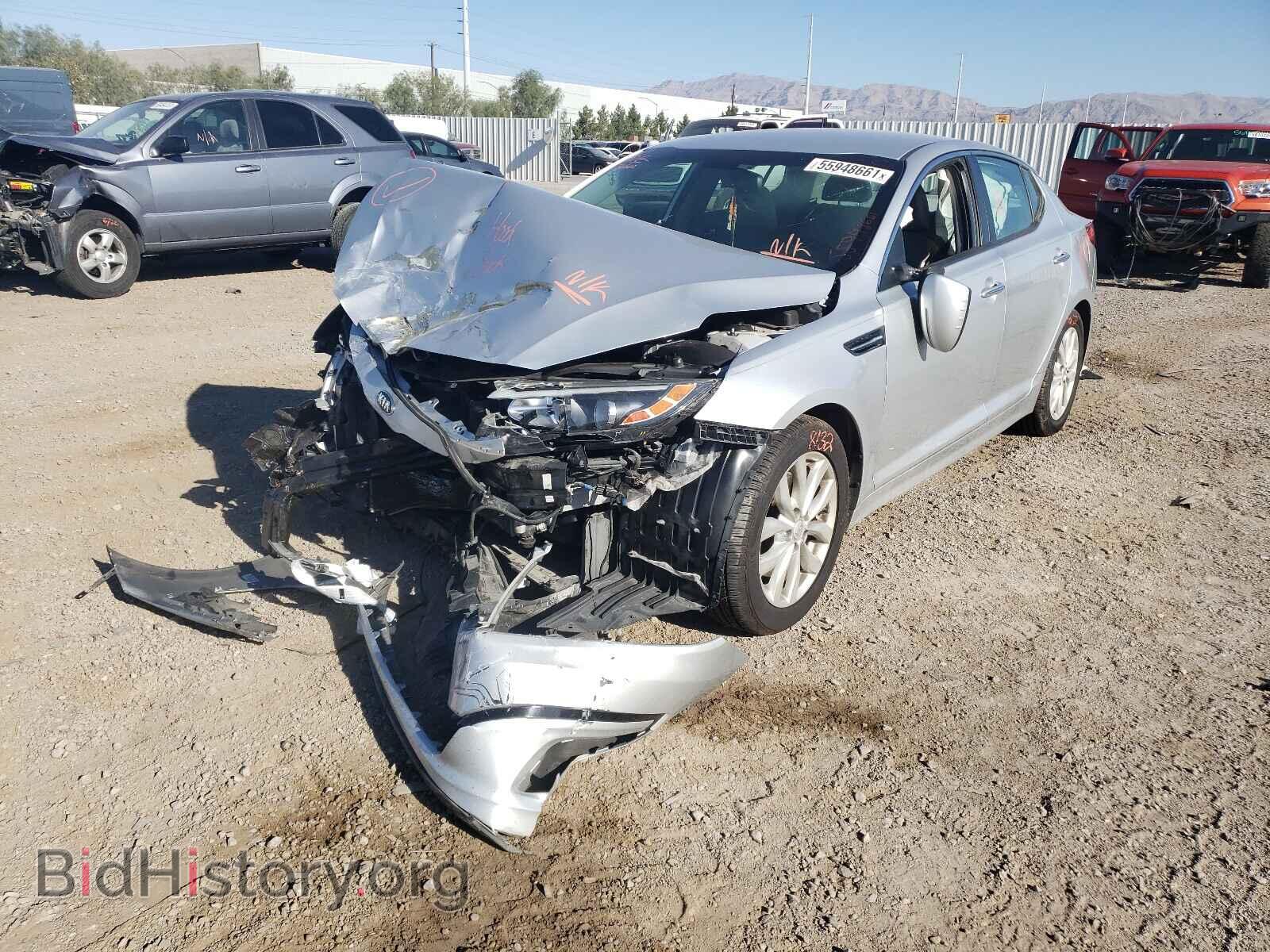 2014 KIA OPTIMA - VIN: 5XXGN4A78EG267928 - Фото 2
