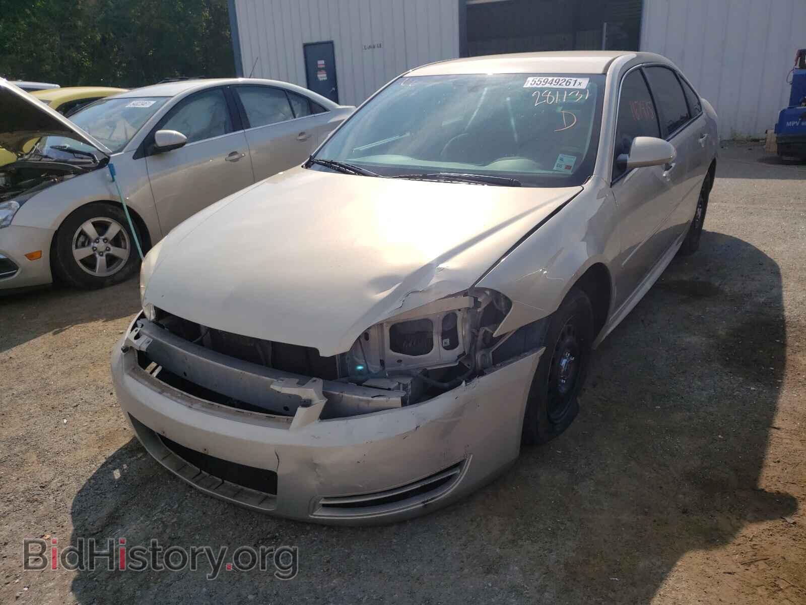 2012 CHEVROLET IMPALA - VIN: 2G1WF5E30C1281131 - Фото 2