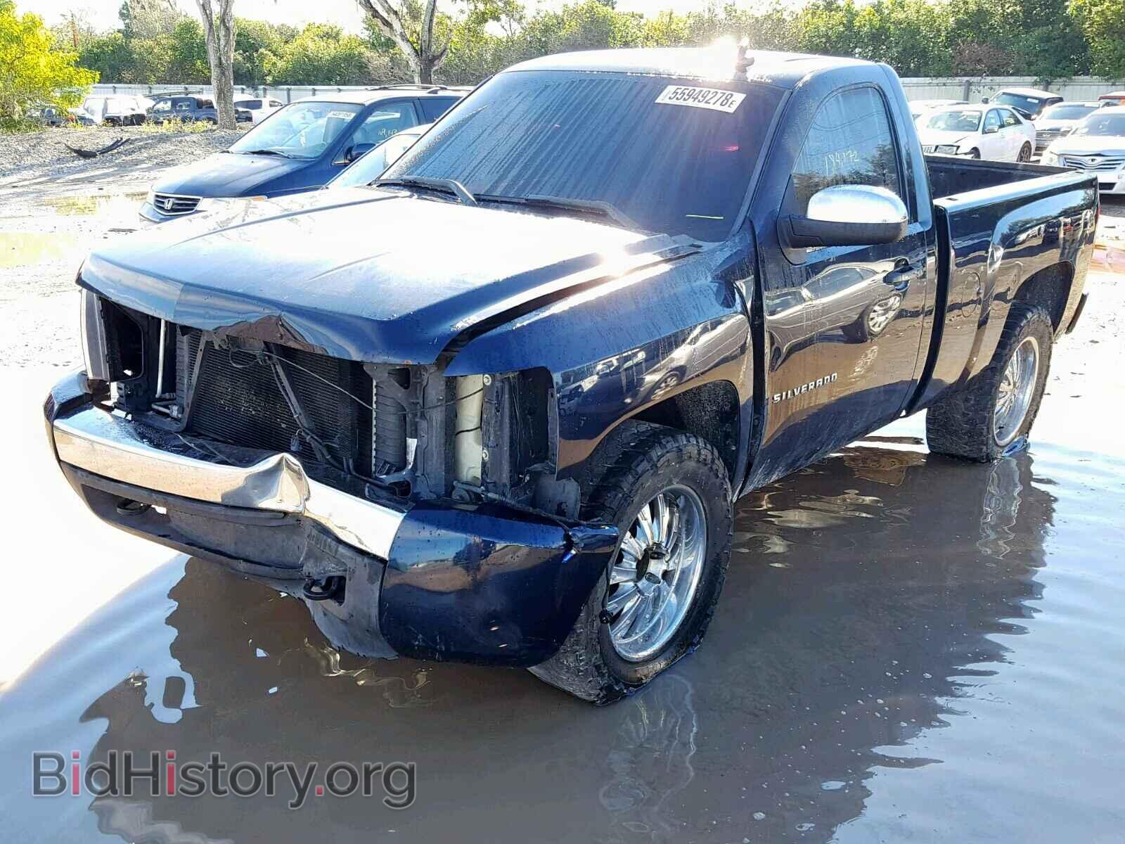 2007 CHEVROLET SILVERADO - VIN: 1GCEC14CX7Z581228 - Фото 2
