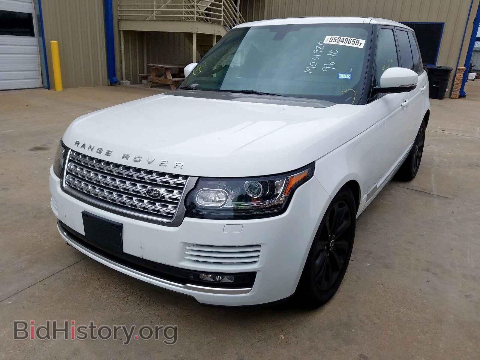 2014 LAND ROVER RANGE ROVE - VIN: SALGS2VF7EA129154 - Photo 2
