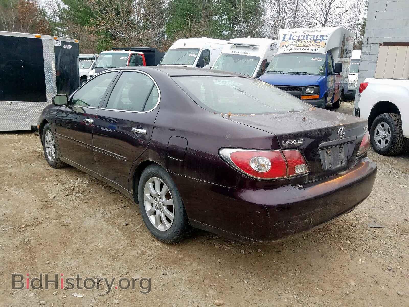 2003 LEXUS ES300 - VIN: JTHBF30G036013885 - Фото 3
