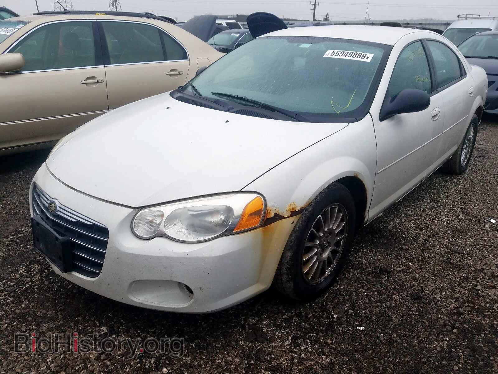 2004 CHRYSLER SEBRING - VIN: 1C3EL46X14N277469 - Фото 2