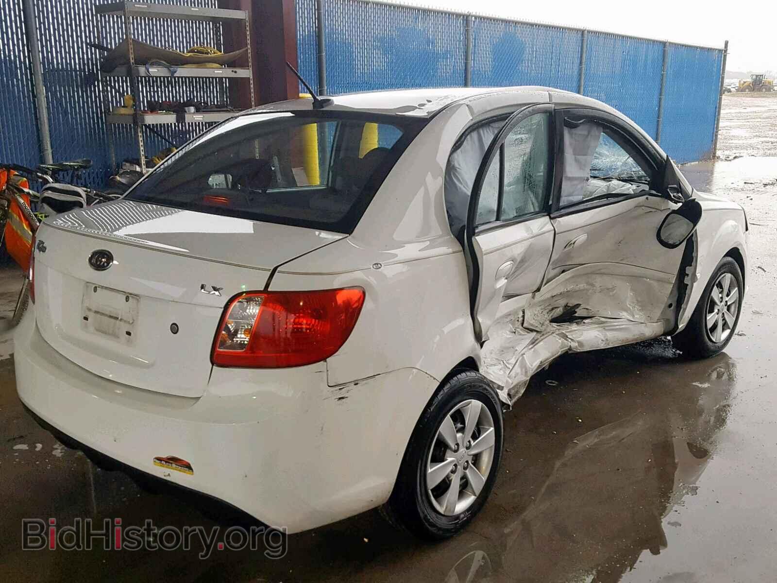 2011 KIA RIO BASE - VIN: KNADH4A33B6941014 - Фото 4