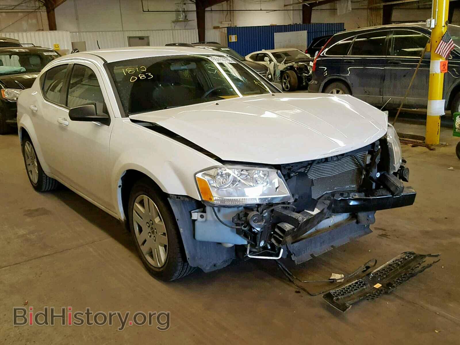 Photo 1C3CDZAB7CN325116 - DODGE AVENGER 2012