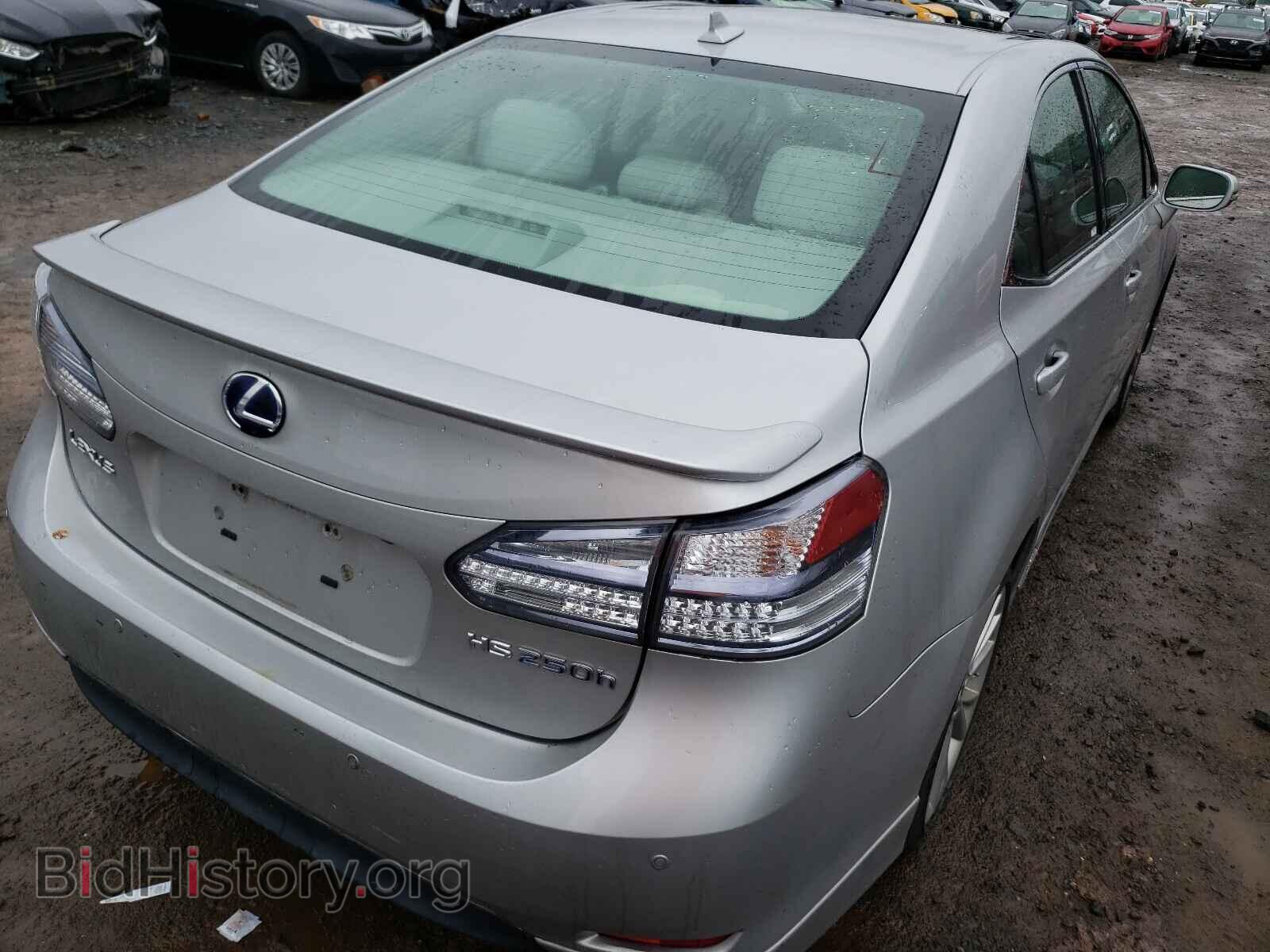 2010 LEXUS HS - VIN: JTHBB1BA1A2026321 - Photo 4