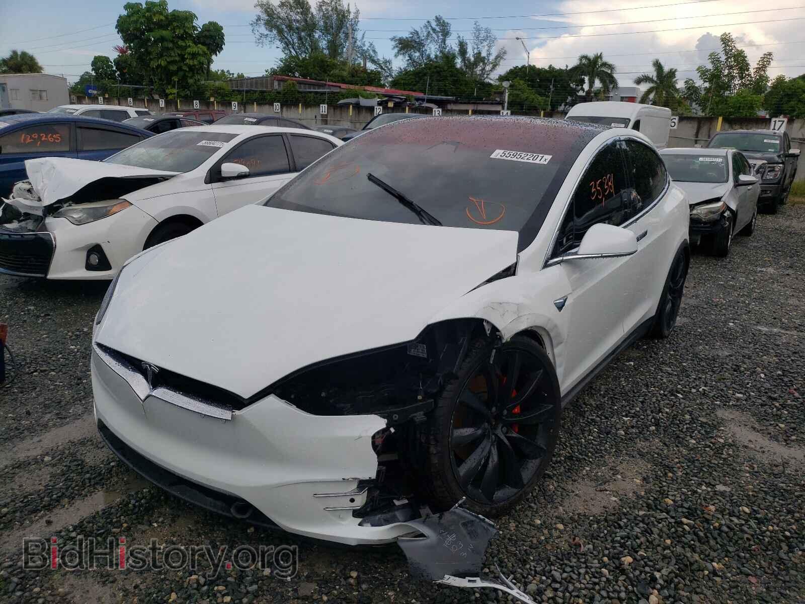 2018 TESLA MODEL X - VIN: 5YJXCBE43JF091233 - Photo 2