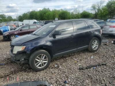 2008 Ford EDGE SE, blue — VIN 2FMDK36C48BA31546, Copart