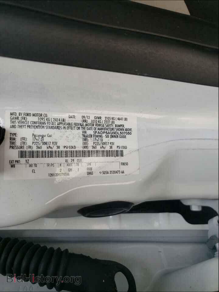 2013 FORD CMAX - VIN: 1FADP5AU9DL507050 - Фото 10