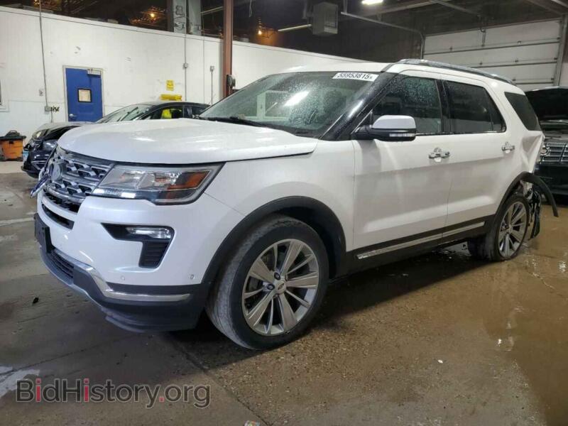 2018 Ford EXPLORER LIMITED (VIN 1FM5K8F87JGB43866) — photo 1 of 14, Copart, damage: rear end