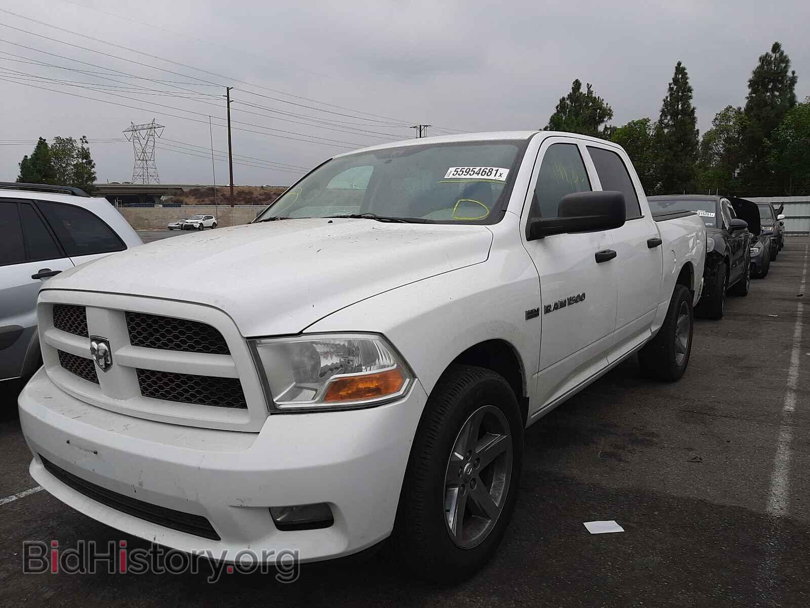 2012 DODGE RAM 1500 - VIN: 1C6RD7KT7CS242845 - Фото 2
