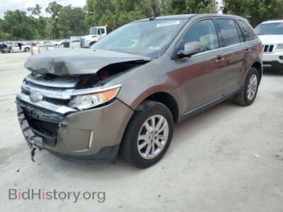 2013 Ford EDGE Limited, серый — VIN 2FMDK3KCXDBB05357, Copart