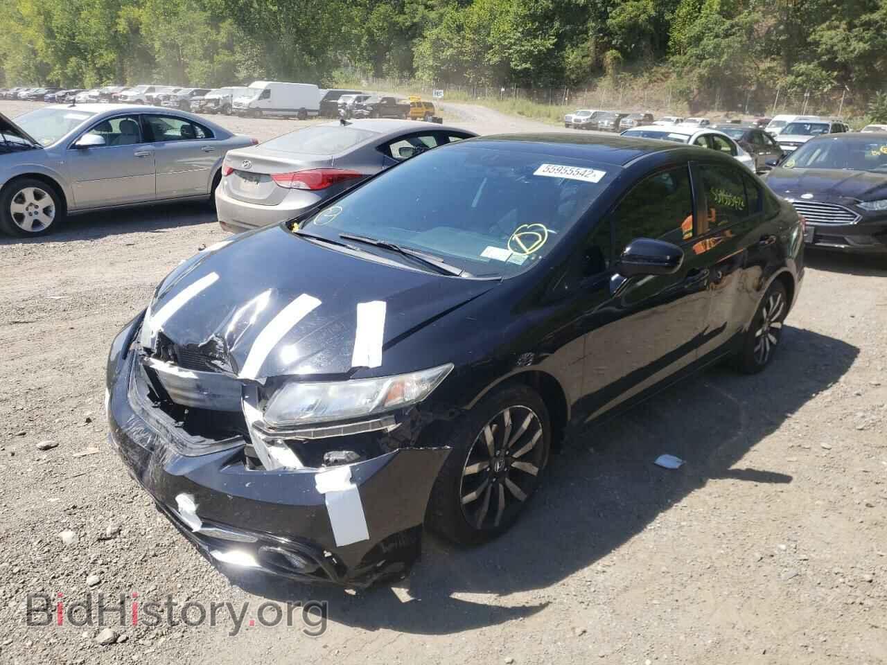 2015 HONDA CIVIC - VIN: 19XFB2F9XFE243370 - Фото 2