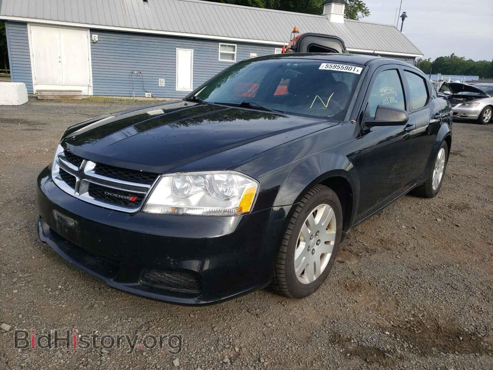 2014 DODGE AVENGER - VIN: 1C3CDZAG4EN175769 - Фото 2