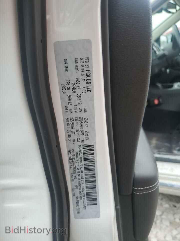 2016 DODGE DURANGO - VIN: 1C4RDJEG4GC437693 - Фото 14