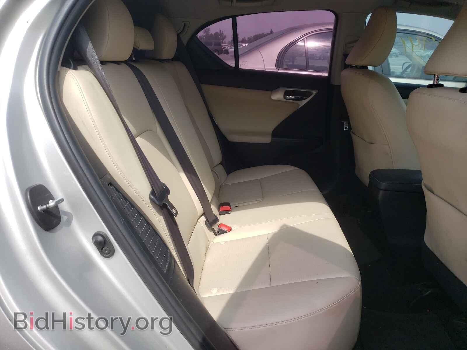 2011 LEXUS CT 200 - VIN: JTHKD5BH6B2043843 - Фото 6