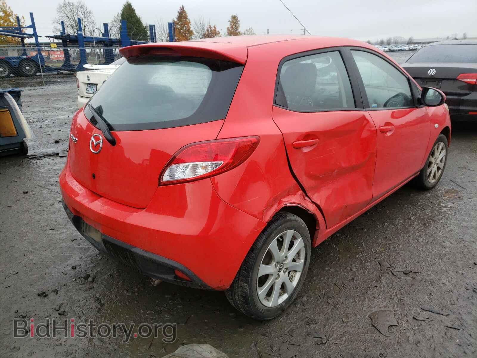2013 MAZDA 2 - VIN: JM1DE1LZ6D0169268 - Фото 4